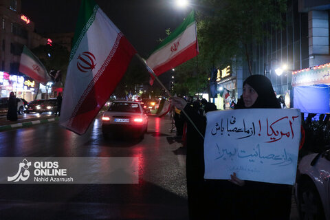 گزارش تصویری موج چهل و هفتمین قرار شبانه حامیان ولایت در موکب رسانه‌ای قدس