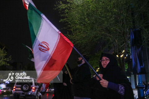 گزارش تصویری موج چهل و هفتمین قرار شبانه حامیان ولایت در موکب رسانه‌ای قدس