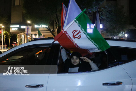 گزارش تصویری موج چهل و هفتمین قرار شبانه حامیان ولایت در موکب رسانه‌ای قدس