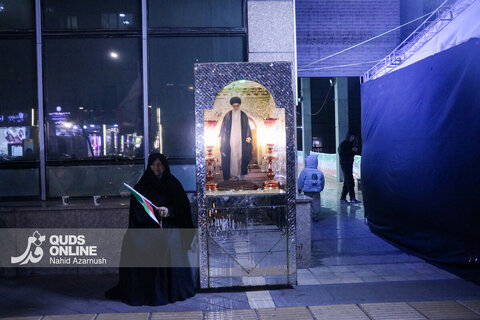 گزارش تصویری موج چهل و هفتمین قرار شبانه حامیان ولایت در موکب رسانه‌ای قدس