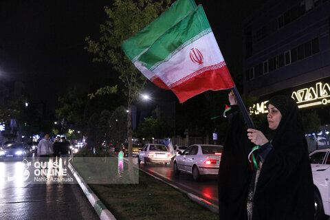 گزارش تصویری موج چهل و هفتمین قرار شبانه حامیان ولایت در موکب رسانه‌ای قدس