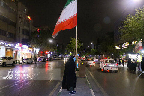 گزارش تصویری موج چهل و هفتمین قرار شبانه حامیان ولایت در موکب رسانه‌ای قدس