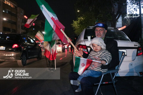 گزارش تصویری موج چهل و هفتمین قرار شبانه حامیان ولایت در موکب رسانه‌ای قدس