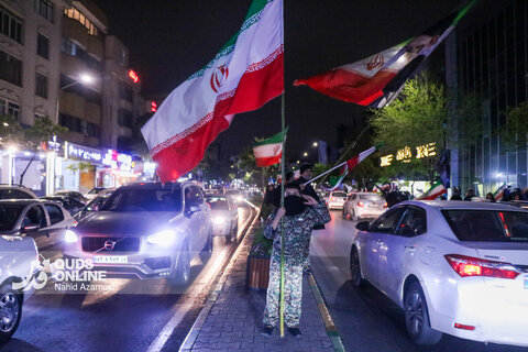 گزارش تصویری موج چهل و هفتمین قرار شبانه حامیان ولایت در موکب رسانه‌ای قدس