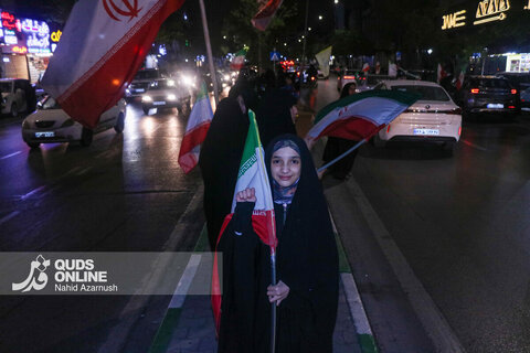 گزارش تصویری موج چهل و هفتمین قرار شبانه حامیان ولایت در موکب رسانه‌ای قدس