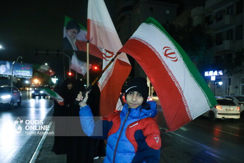 گزارش تصویری موج چهل و هفتمین قرار شبانه حامیان ولایت در موکب رسانه‌ای قدس