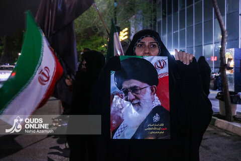 گزارش تصویری موج چهل و هفتمین قرار شبانه حامیان ولایت در موکب رسانه‌ای قدس