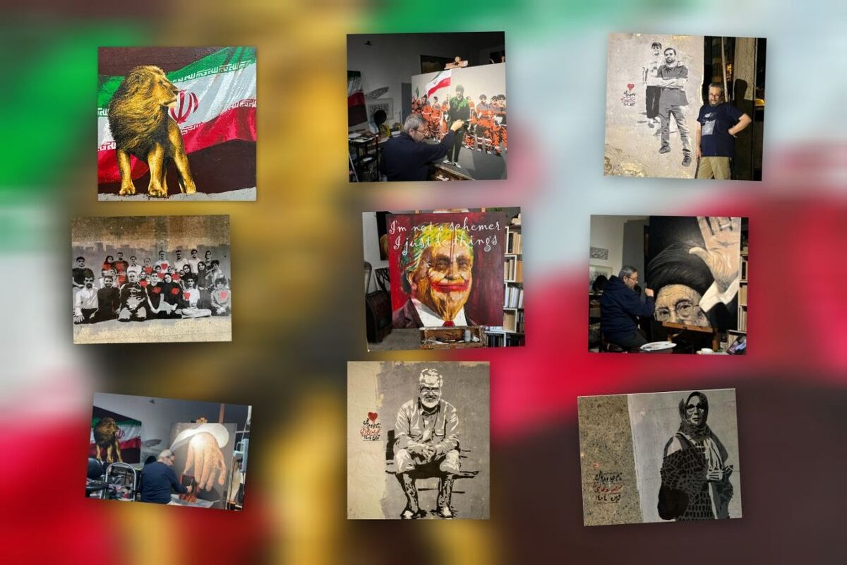 نگاهی به آثار هنری سیدعلی میرفتاح/ وقتی نقاشی، زبانِ شهدا و قهرمانان می‌شود