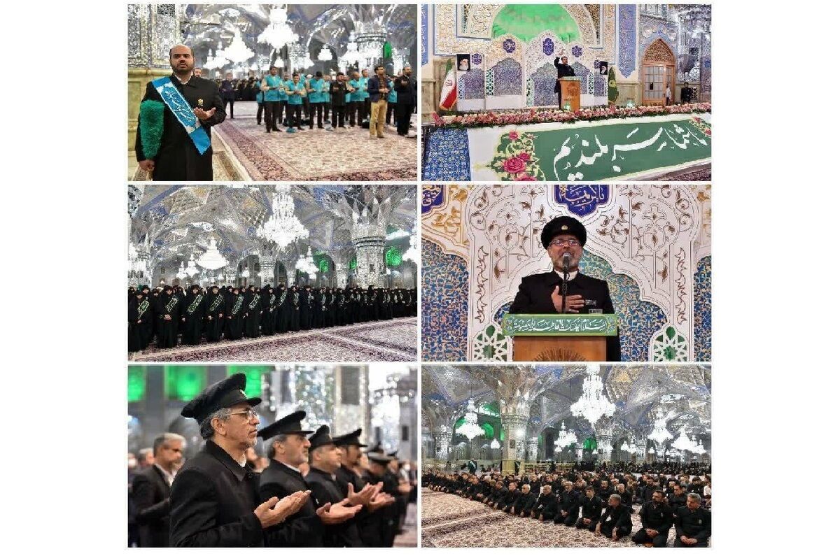 صبح‌های دهه کرامت در حرم رضوی با جشن «شوق وصال» جان می‌گیرد
