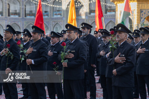آئین آغاز جشن‎های دهه کرامت در حرم مطهر رضوی