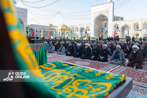 آئین آغاز جشن‎های دهه کرامت در حرم مطهر رضوی