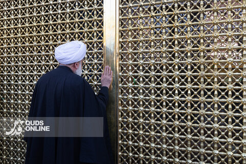 آئین آغاز جشن‎های دهه کرامت در حرم مطهر رضوی
