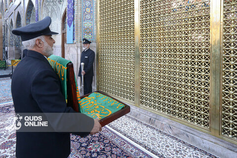 آئین آغاز جشن‎های دهه کرامت در حرم مطهر رضوی