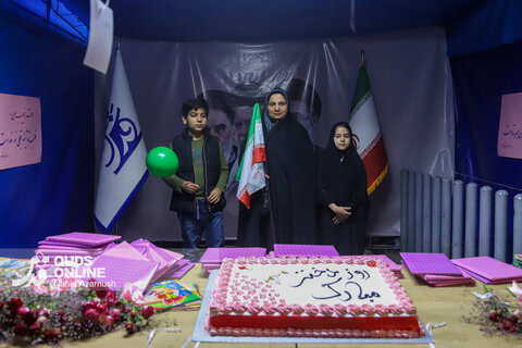 گزارش تصویری | جشن میلاد حضرت معصومه(س) در موکب مؤسسه فرهنگی قدس