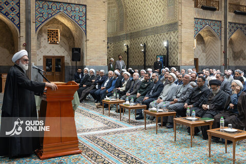 آیین رونمایی از قرآن کریم اهدایی رهبر شهید به آستان قدس رضوی