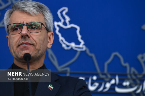 نشست خبری سخنگوی وزارت امور خارجه. 