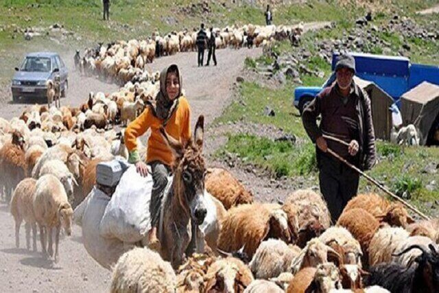 آغاز کوچ عشایر خراسان شمالی از مناطق ییلاقی از نیمه خردادماه