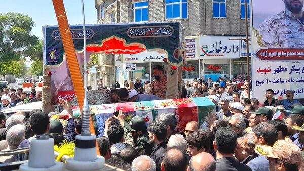تشییع پیکر پاک شهید امنیت در چناران