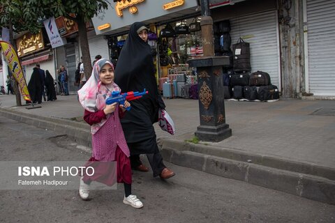 عکس | تصاویری خاص از دختران جان فدای ایران - رشت
