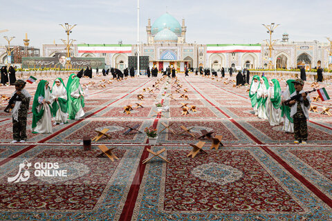 گزارش تصویری | محفل غنچه‌های رضوی