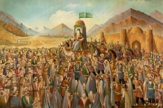 ۳ اثر نفیس  موزه‌ای که روایتگر حدیث سلسله‌الذهب هستند