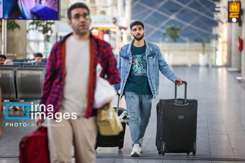 عکس | بازگشایی پروازهای خارجی در فرودگاه امام خمینی(ره)