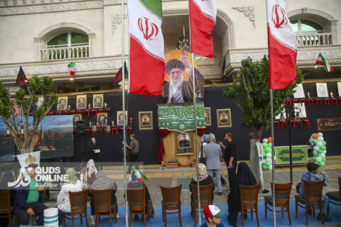 جشن میلاد امام رضا ع در خیابان امام رضا ع مشهد