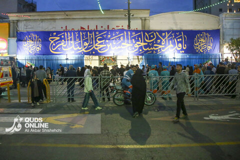 جشن میلاد امام رضا ع در خیابان امام رضا ع مشهد
