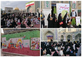 حضور سه هزار کودک در برنامه «سرباز کوچک وطن» همزمان با شب ولادت امام رضا (ع)