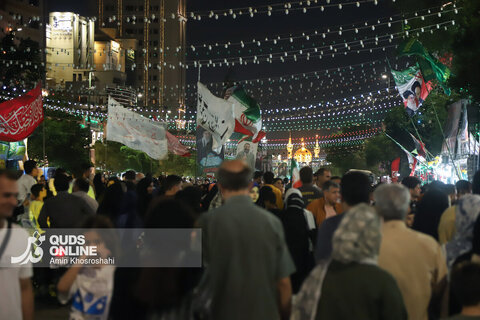 جشن میلاد امام رضا(ع) در خیابان‌های منتهی به حرم مطهر رضوی - 2
