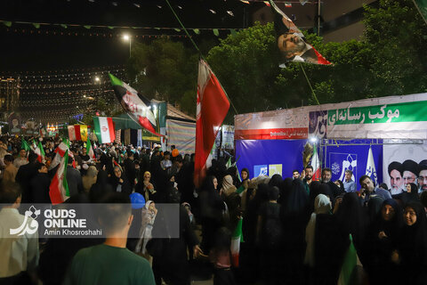 جشن میلاد امام رضا(ع) در خیابان‌های منتهی به حرم مطهر رضوی - 2