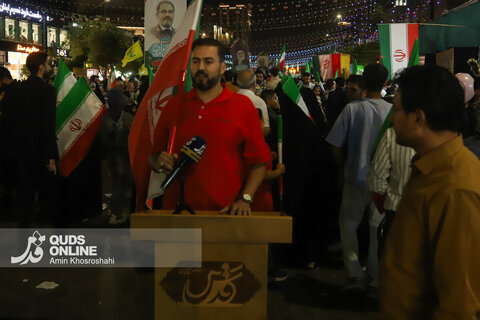 جشن میلاد امام رضا(ع) در خیابان‌های منتهی به حرم مطهر رضوی - 2