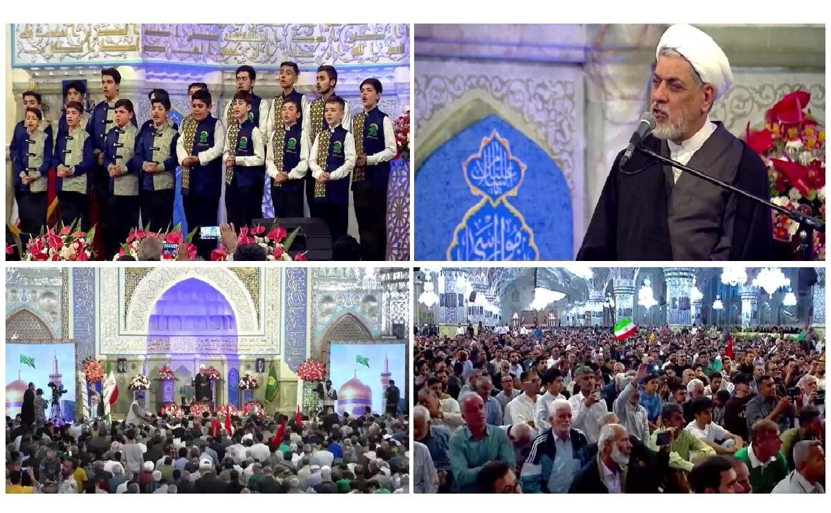 رواق امام خمینی(ره)؛ کانون جشن و توسل در شب میلاد امام رضا(ع)
