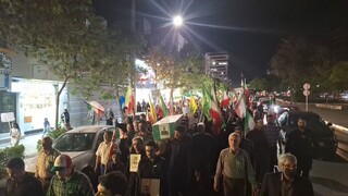 پیکر شهید جانباز «خلیل وثوق» در مشهد تشییع شد