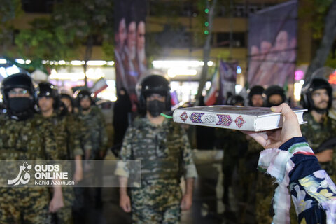 گزارش تصویری | رزمایش «جان‌ فدا برای ایران»