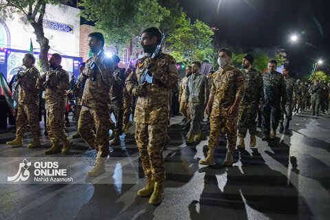 گزارش تصویری | رزمایش «جان‌ فدا برای ایران»