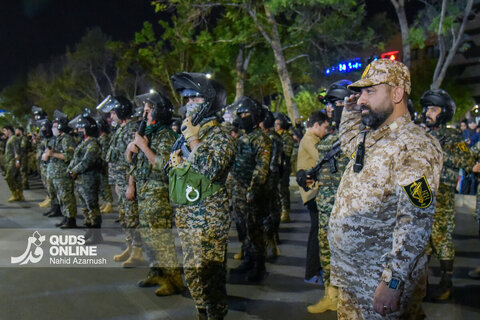 گزارش تصویری | رزمایش «جان‌ فدا برای ایران»