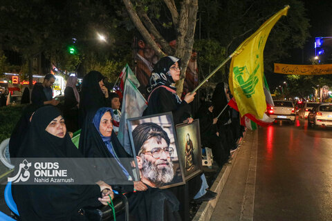 گزارش تصویری | رزمایش «جان‌ فدا برای ایران»