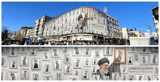 دیوارنگاره جدید جمهوری رونمایی شد / پیوستن بیش از ۳۱ میلیون ایرانی به پویش «جانفدا»