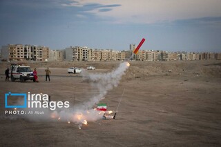 عکس | "میناب یک"، موشک دست‌ساز نوجوان ایرانی