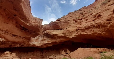 دره خاکی روستای هندل آباد
