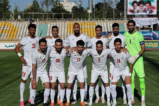 رونمایی از پیراهن جدید تیم ملی فوتبال در یکی از میادین پایتخت