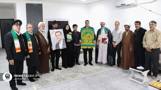 پایان یک انتظار در برازجان؛ بازگشت پیکر شهید به برکت کرامت رضوی