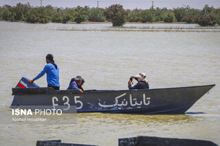 عکس | «فتاح۲»، «اف ۳۵» و «تایتانیک» در دریاچه هامون