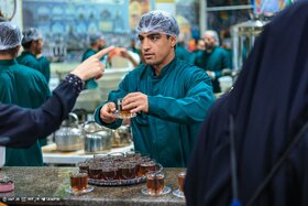 عکس | حضور اعضای تیم ملی کشتی آزاد در حرم مطهر رضوی