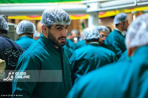 عکس | حضور اعضای تیم ملی کشتی آزاد در حرم مطهر رضوی