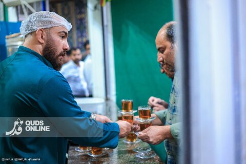 عکس | حضور اعضای تیم ملی کشتی آزاد در حرم مطهر رضوی