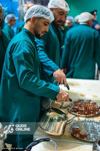 عکس | حضور اعضای تیم ملی کشتی آزاد در حرم مطهر رضوی