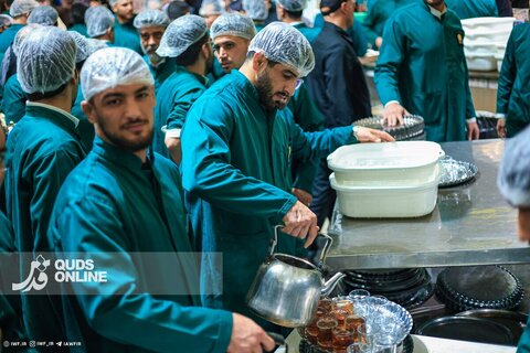 عکس | حضور اعضای تیم ملی کشتی آزاد در حرم مطهر رضوی