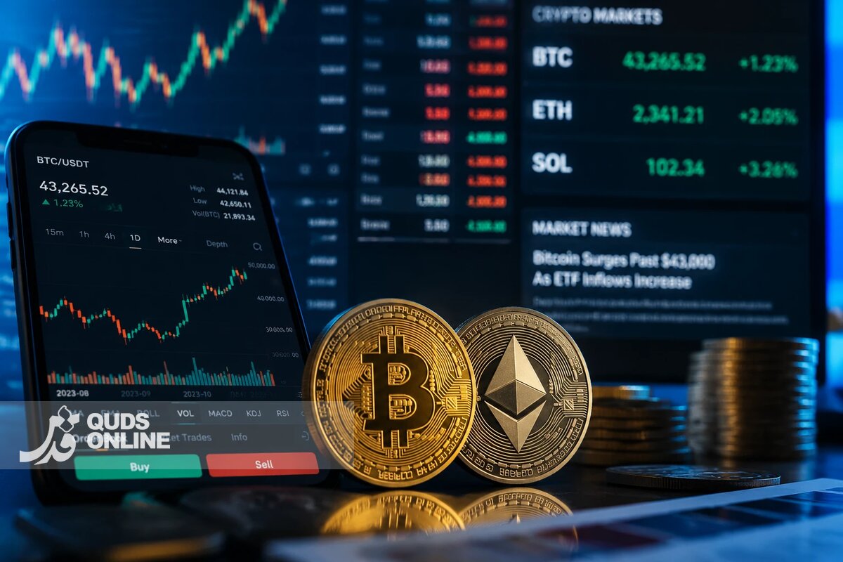 قیمت بیت‌کوین و تتر دوشنبه ۱۸ خرداد ۱۴۰۵